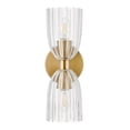 thumbnail image 2 of Bellevue SHWS77618NB 2 Light 14" Tall Bathroom Sconce - Brass, 2 of 5