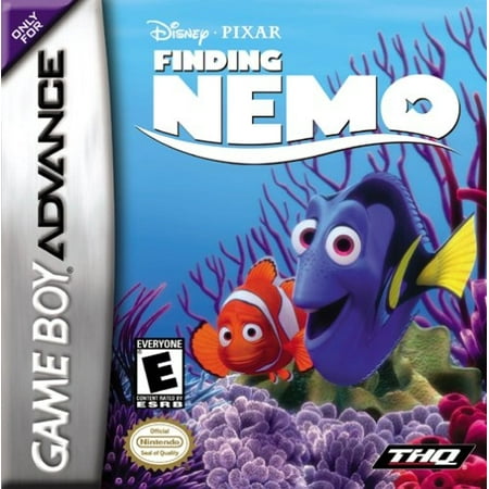 Finding Nemo - Nintendo Gameboy Advance GBA (Best Gameboy Advance Games Ever)
