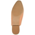 thumbnail image 6 of Journee Womens Akza Slip On Square Toe Mules Flats, Widths Available, 6 of 10