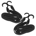 thumbnail image 1 of 2pcs Bungee Cords Elastic Cargo Rope with Hook Bungee Straps Bike Luggage Tie Down Cords, 1 of 6