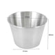 thumbnail image 2 of 48 Pack Stainless Steel Condiment Sauce Cups,Commercial Grade Dipping Sauce Cups,Ramekin Condiment, 2 of 5