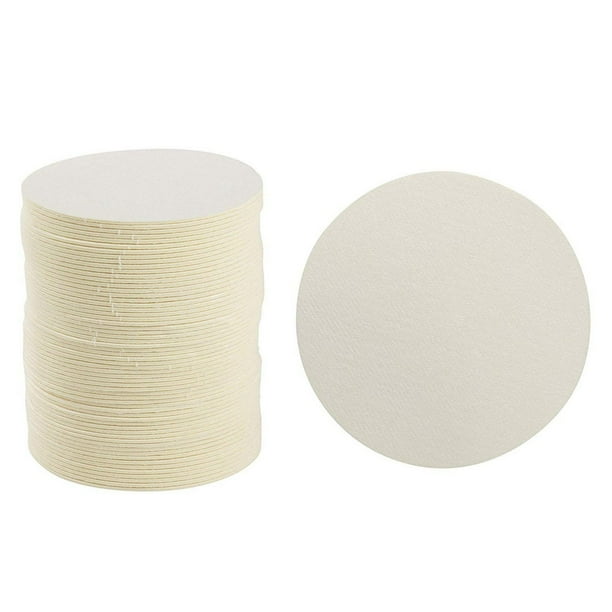 Cardboard Coasters 150 Pack Disposable Heavyweight Round Paper Plain Blank Design Fits Most Drinking Glasses Ideal For Wedding Parties Catering Bar Diy Crafts 4 Inches Com Cardboard Coasters 150 Pack, Round Paper Coasters