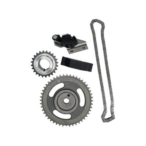 Front Timing Chain Kit - Compatible with 1984 - 2000 Jeep Cherokee 2.5L 4-Cylinder 1985 1986 1987 1988 1989 1990 1991 1992 1993 1994 1995 1996 1997 1998 1999