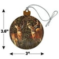 thumbnail image 6 of Deer in the Woods Wood Christmas Tree Holiday Ornament, 6 of 7