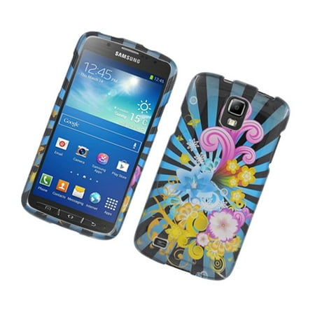Insten Fireworks Hard Cover Case For Samsung Galaxy S4 Active -