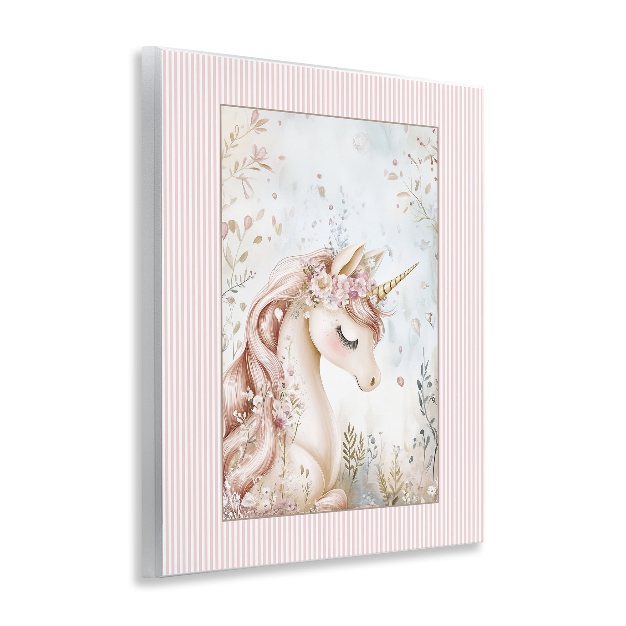 Stupell Industries Enchanted Dreams Unicorn Wall Plaque Art, design by Christine Simpson Art