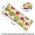 thumbnail image 4 of Cute Ice Cream Seat Belt Pillow - Hand Drawn Pink Design for Summer Fun & Post-Surgery Recovery, 4 of 7