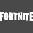 thumbnail image 2 of Junior's Fortnite Classic White Logo  Racerback Tank Top Charcoal Medium, 2 of 4
