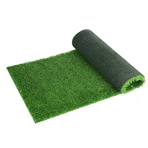 Jinsinto Artificial Grass for Dogs Fake Grass for Puppies Potty Training Realistic Indoor and Outdoor Artificial Grass with Non-Slip Rubber Pad (2 x 0.5m)