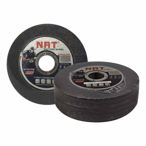 Disco de Corte Para Metal Y Acero Inox 4 1/2 X 7/8 Pulgadas 25Pz NRT