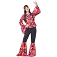 thumbnail image 4 of HOWPAY Halloween Costumes For Women Hippie Cosplay Outfit Set Retro Role Play Fancy Dress For Masquerade Carnival Party Stage Performance Event Halloween Costume L, 4 of 6