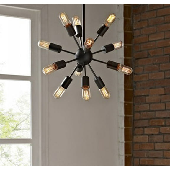 Herrick 20-inch 12 Head Edison Light Pendant
