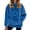 style-01Blue, variant on Pet Pouch Hoodie for Womens Oversized Fuzzy Pullover Sweatshirt with Front Puppy Pocket Long Sleeve Hooded Top for Small Dog and Cat Owners (Red,L)