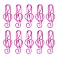thumbnail image 2 of Sokhug Musical Note Paper Clips, 10-Pack Colorful Metal Shaped Office Supplies for Organizing Documents and Creative Stationery, 2 of 7