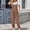 *Brown, variant on ClodeEU Women's Sleeveless Adjustable Straps Jumpsuits,Loose Harem Bib Jumpsuits with Pockets Army Green,Womens Plus M