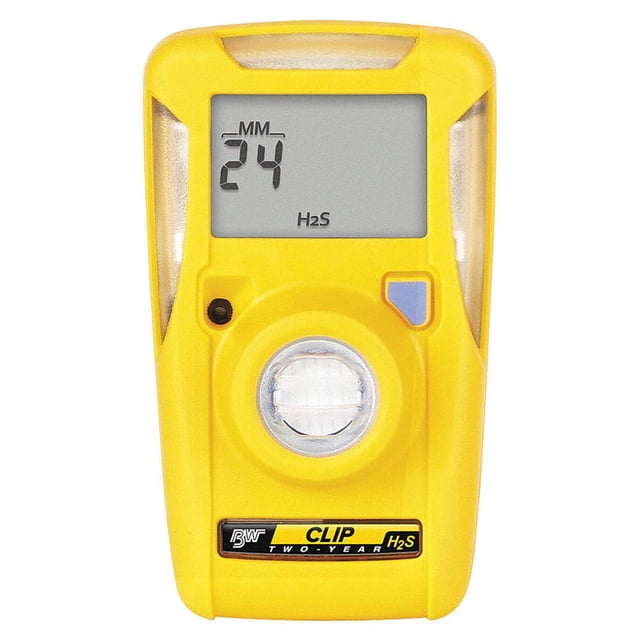 Monitor de gas BW Technologies BW Clip Single Gas H2S, paquete de 2