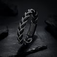 thumbnail image 3 of Men's Stainless Steel Twist Braid Bracelet uneral Urns Bracelet for Cremation Ashes Bangle Memorial Jewelry, 3 of 9