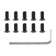 thumbnail image 3 of 10Pcs Scooter Handlebar Front Fork Tube Screws with Hexagon Handle Replacement Parts Kits for M365 E, 3 of 5