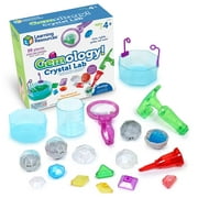 Learning Resources Gemology Crystal Lab STEM Toys Science Kit for Kids Assorted Colors 20 Pieces