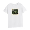 thumbnail image 4 of Camiseta para mujer de verano simple y ligera con cuello redondo para el trabajo, camping, compras, 4 of 7
