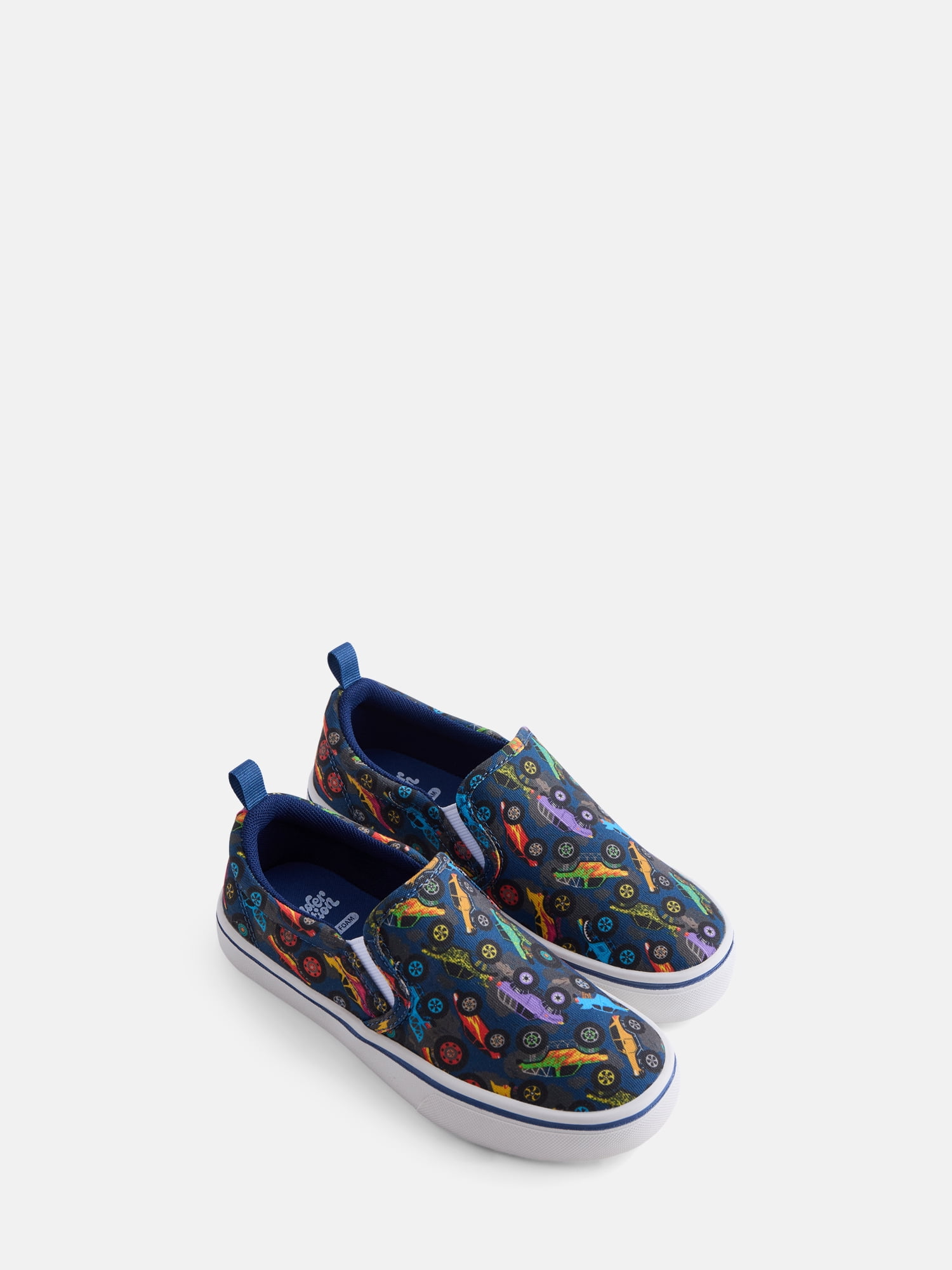 Wonder Nation Boys Casual Slip On Sneakers