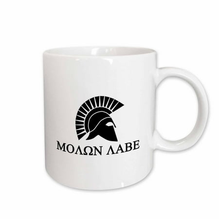 

3dRose Molon Labe Ceramic Mug 11-ounce
