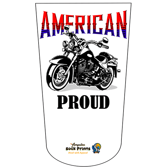 Amputee Sock "American Pride Ride V1"