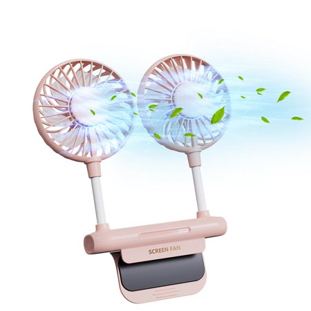 

Younar Office Fan with Clip Office Personal Fan with Sturdy Adjustable Clamp USB Powered Personal Fan for Office Laptops Desktop PC accepted