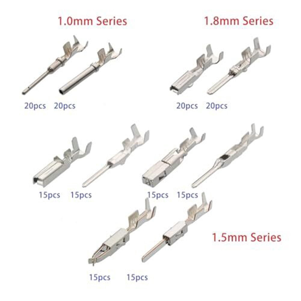 340pcs Terminal Pins Wire Harness Pins Male Female CAR Electrical Connector Kit