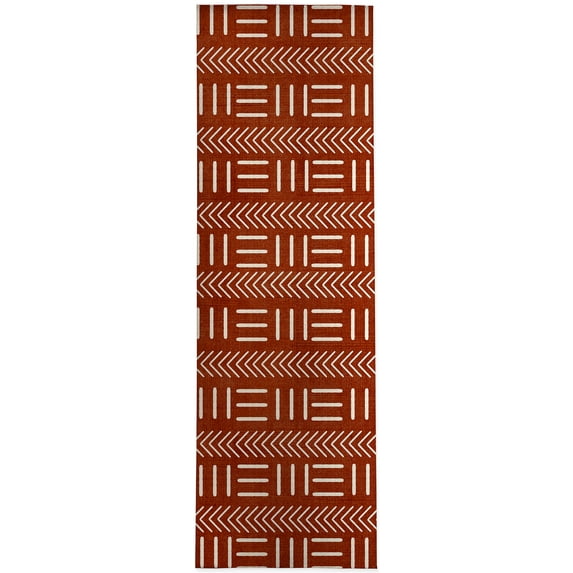Willow Rust Kitchen Mat by Kavka Designs