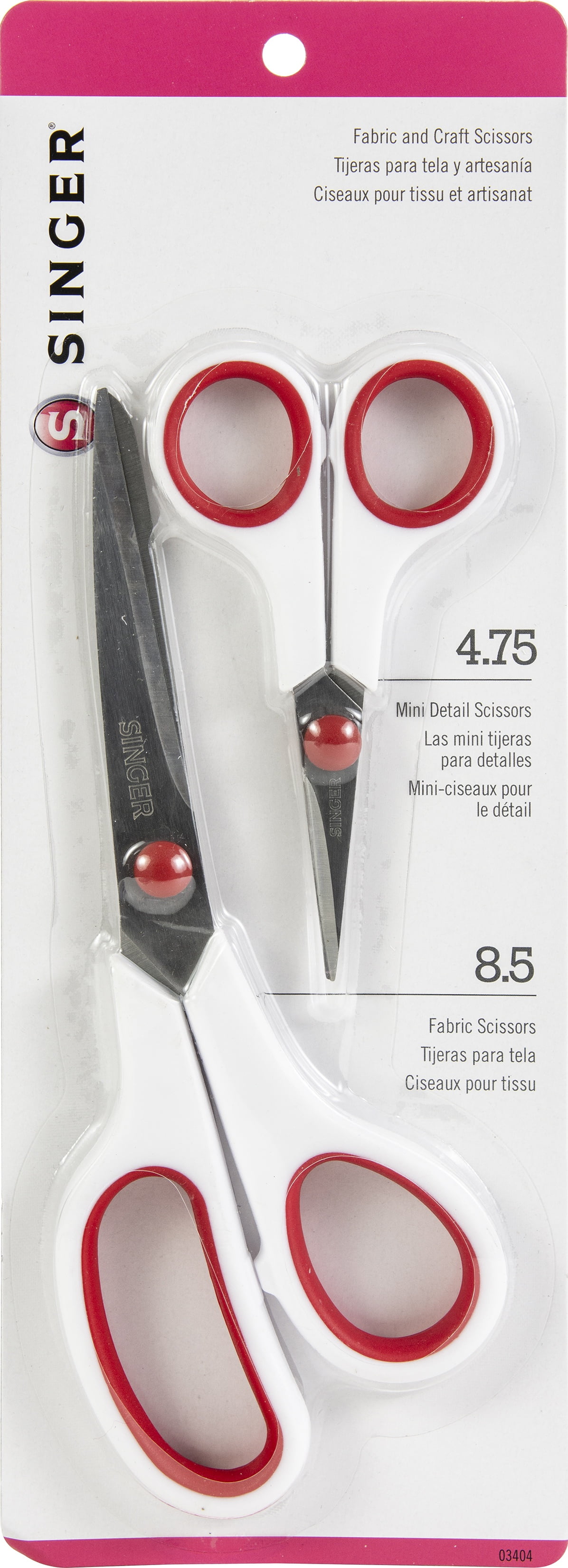 Singer Scissors Set 8.5" & 4.5" 24/PkSet Of 2 Walmart Canada