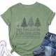 thumbnail image 1 of Puntoco Mujer Navidad Moda Manga Corta Camiseta Casual Blusa Estampado tops Puntoco Puntoco-5421, 1 of 4