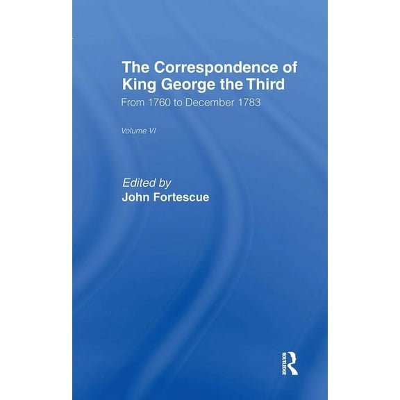 Correspondence of King George VI, (Hardcover)