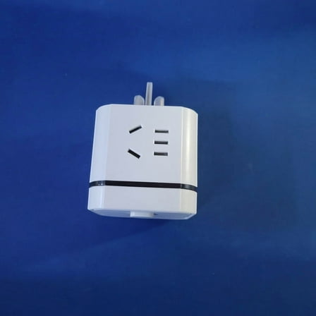 Junan Adapter plugs Universal Grounded Three-Prong Adapter Plug – Travel and Home Safe Power Converter