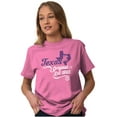 thumbnail image 4 of Texas Rodeo State Shape Filagree Cute Women's Graphic T Shirt Tees Brisco Brands S, 4 of 6