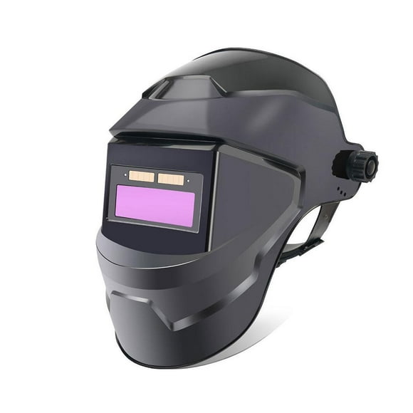 Automatic Light Change Welding Helmet, PP Welder Mask with Impact & High Temperature Resistance, Protective Face Shield for Arc Welding, Grinding & Cutting Applications, Durable Design