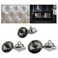 thumbnail image 3 of 25 Piezas Botones de cristal para la decoración de la tapicería de la cabecera del sofá 18m m Grises Sunnimix Botones de tapicería, 3 of 8