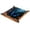 12x18 ines, variant on Women Girls Leather Square Dish Trinket Plate Jewelry Tray, Galaxy Blue Butterfly Flowers Mothers Day Birthday Gift