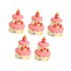 thumbnail image 3 of Mini decoración de pasteles, juguetes de comida, ilustraciones creativas artificiales, decoraciones de pasteles en miniatura, modelos de simulación Patrón de fresa, 3 of 8