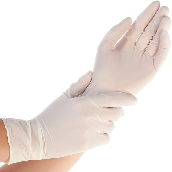 Franz Mensch 27060 Safe Premium Nitrile Glove, Small, White