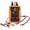 Orange, variant on Fuel Universal Fuel Injector Tester And Cleaner Tool Kit, 8 Pulse Modes, With 4 Injector Cleaner Adapters, Short Circuit Protection
