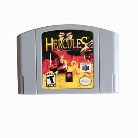 Hercules the Legendary Journeys Video Games Cartridge Card for N 64 Us Version