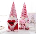 thumbnail image 4 of Mother Day Gnomes Decor , Handcrafted Scandinavian Spring Gnomes Farmhouse Kitchen Decor Tomte Swedish Gnome Tiered Tray Decor For Mom, 4 of 4