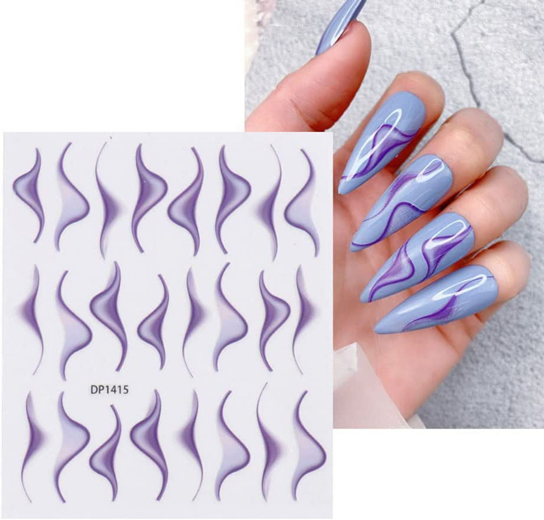 Nail Art │Blue, Pink and Purple Nail design [When Colors Collide Challenge]  / Polished Polyglot