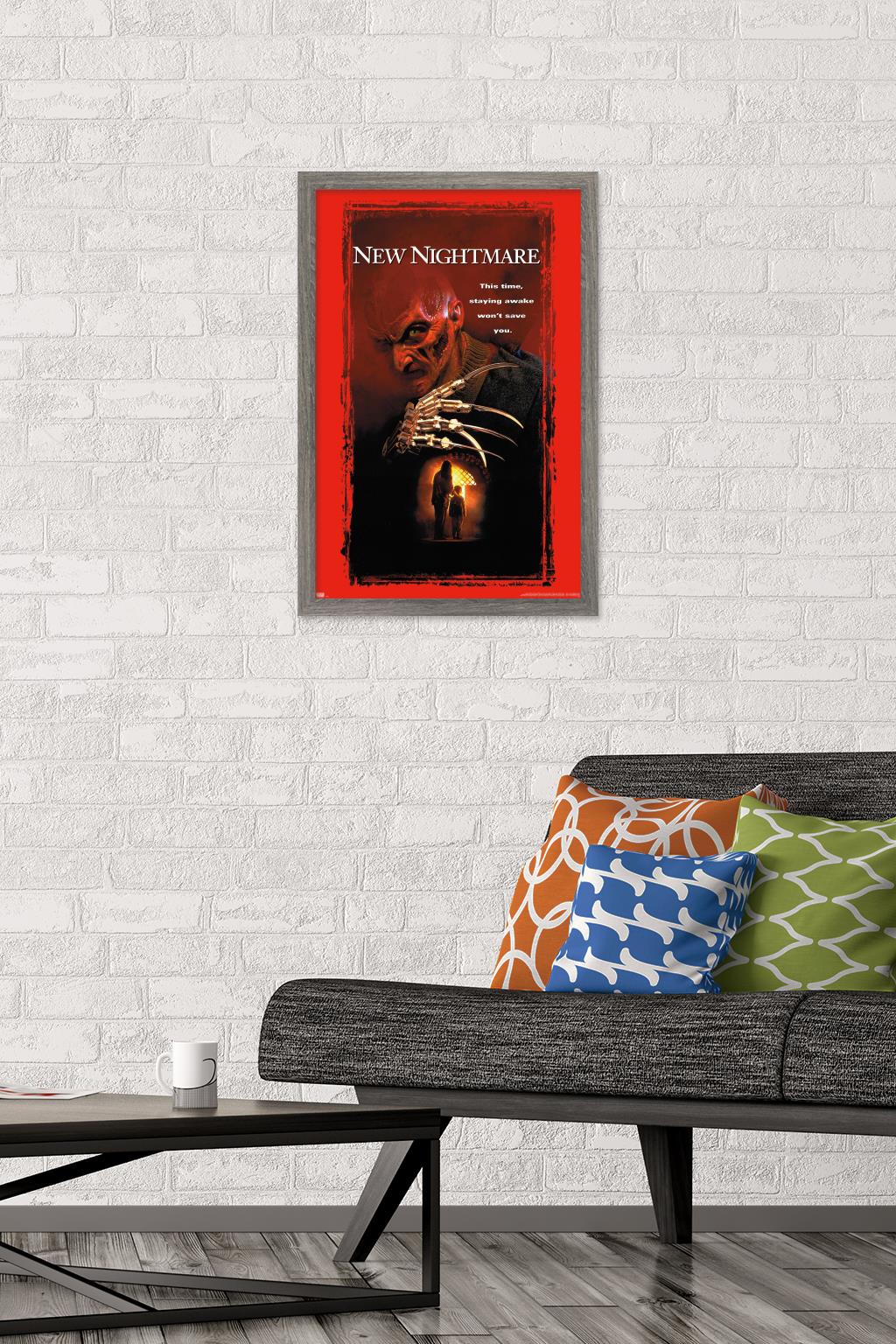 New Nightmare - One Sheet Wall Poster, 14.725" x 22.375" Framed