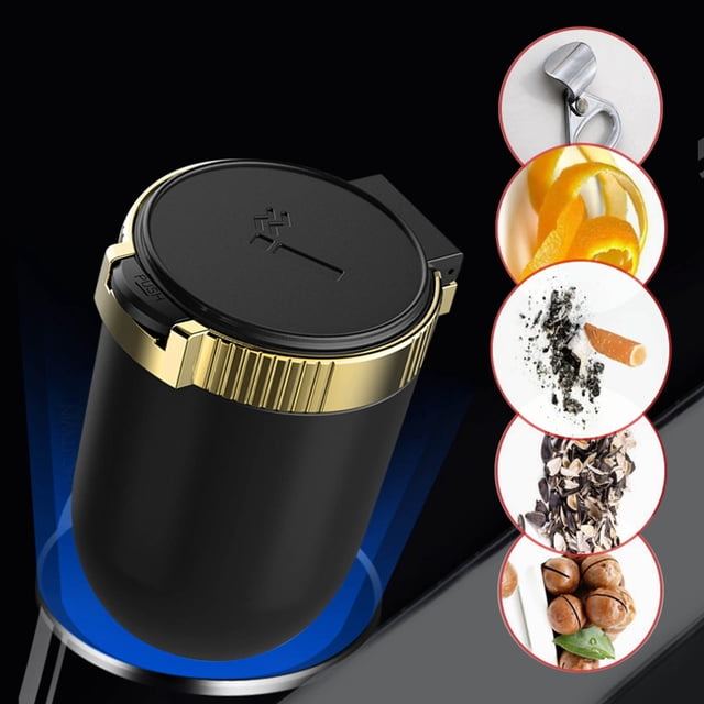 Automotive Supplies Personality LED With Cover In The Car Car-use Ashtray Car Ashtray