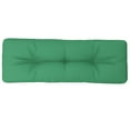 thumbnail image 2 of vidaXL Pallet Cushion Green 120x40x12 cm Fabric, 2 of 5