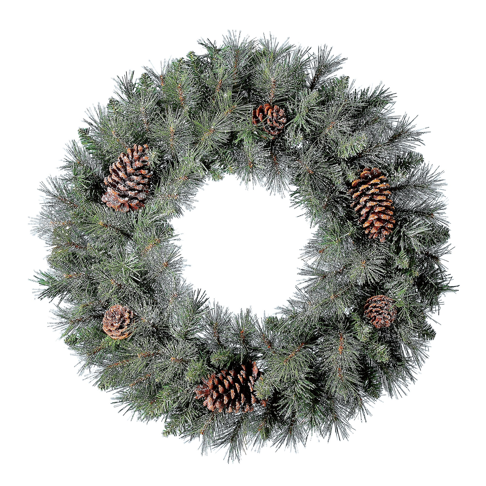 Holiday Time Non-Lit Conway Pine Artificial Christmas Wreath, 24'