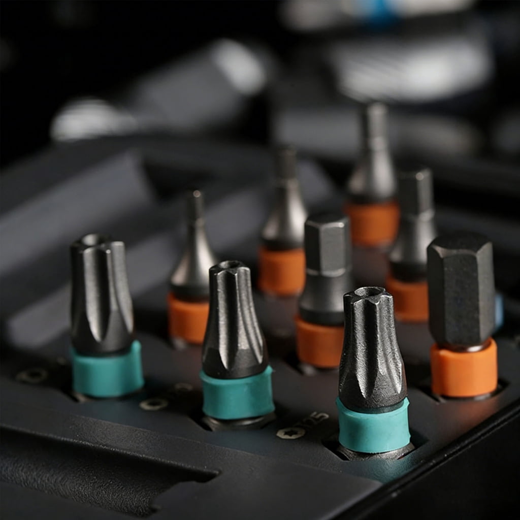 Sturdy Alloy Screwdriver Set Has 58 Tooth Mechanism For Easy Turning