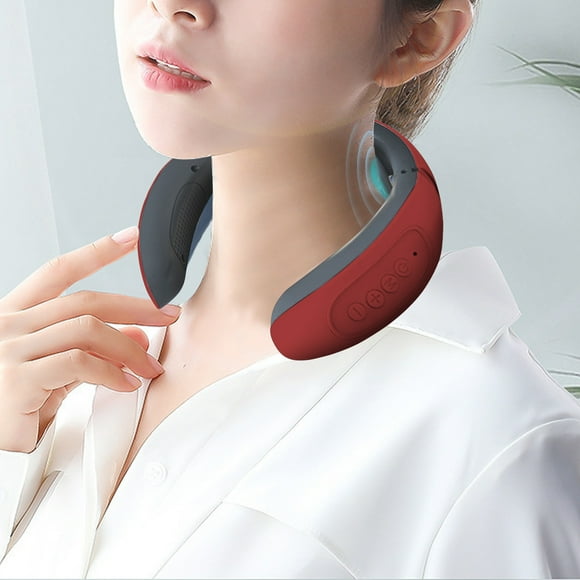 LSLJS Cervical Spine Massager - 4 Kinds Of Massage Modes, Cervical Charging Neck and Shoulder Massager, for Elders/Friend/Adult, Neck Massager